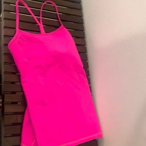 Lululemon hot pink power y